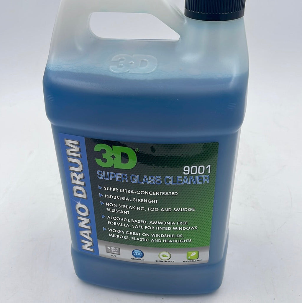 3D Nano Drum Super Glass Cleaner 1Gal