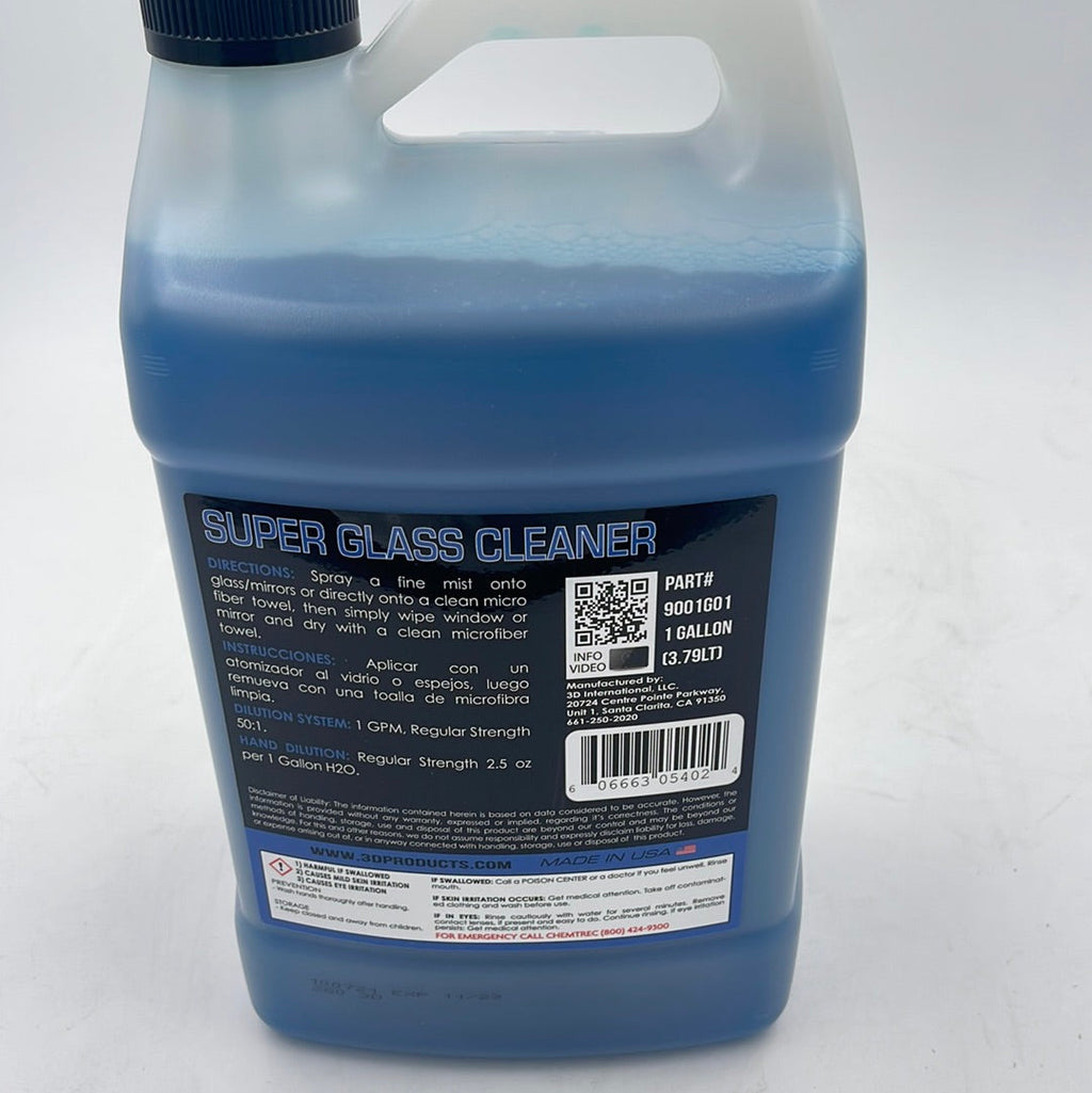 3D Nano Drum Super Glass Cleaner 1Gal